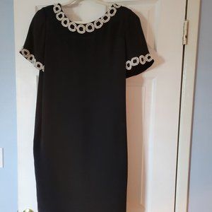 Black cocktail dress